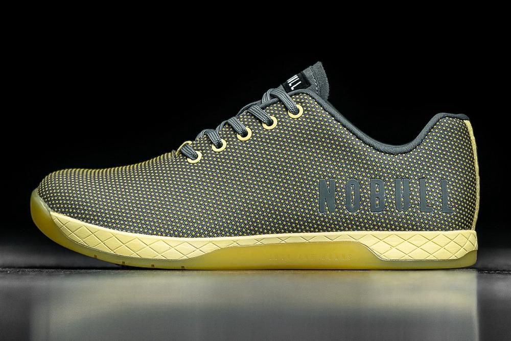 NOBULL Men's Pixel Training Shoes - Yellow - Ireland (0956VPGTB)